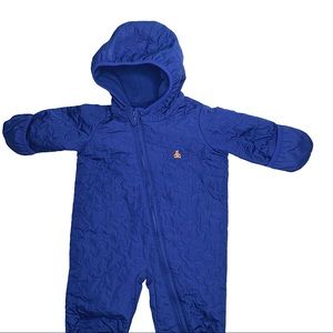 Baby Gap 3-6mo blue snowsuit